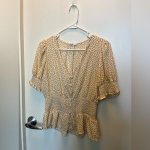 Sienna Sky Floral Blouse, Size S